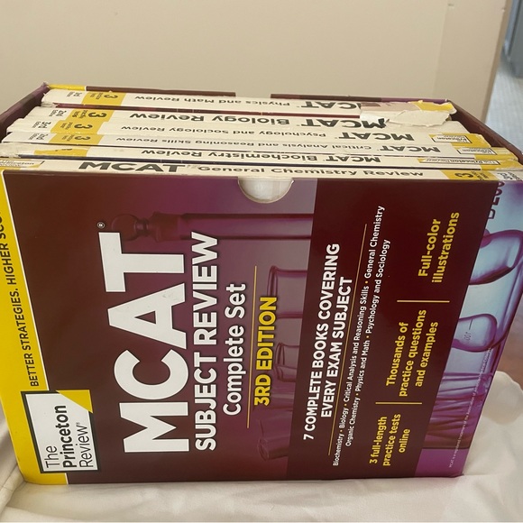 MCAT PRINCETON REVIEW THIRD EDITION SET - Picture 2 of 3